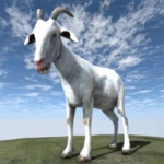 goat sim crazy city simulator android application logo